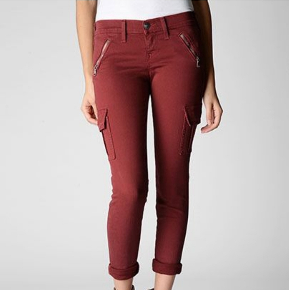 TRUE RELIGION SKINNY WOMENS CARGO PANT